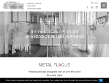 Tablet Screenshot of metalflaque.fr